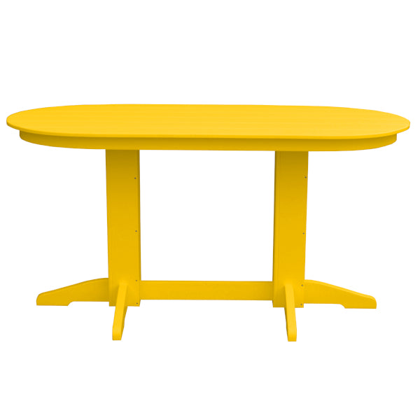 Oval Counter Table Dining Table