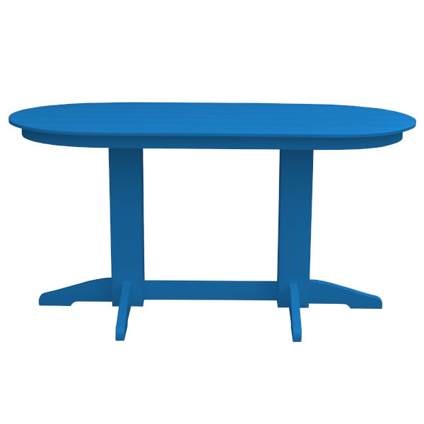 Oval Counter Table Dining Table