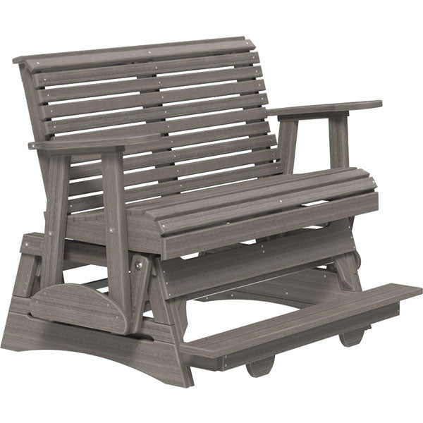 Plain Poly Balcony Glider Chair Outdoor Glider