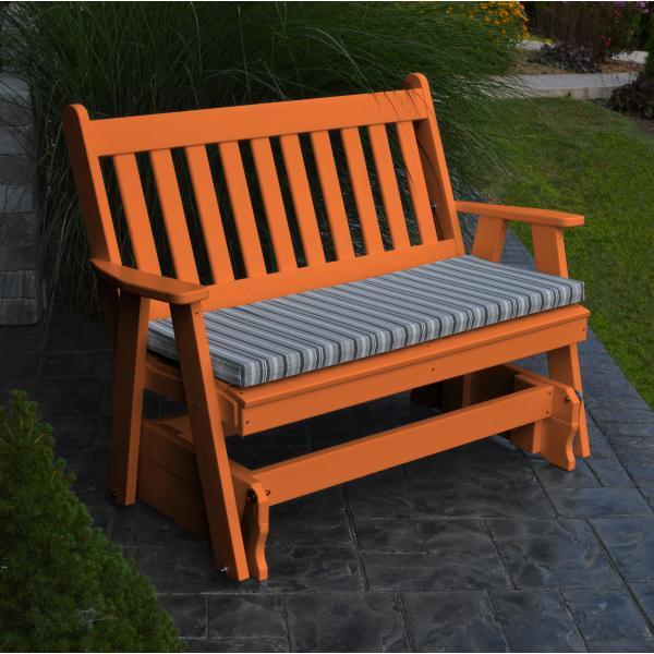 Poly Traditional English Glider Outdoor Glider