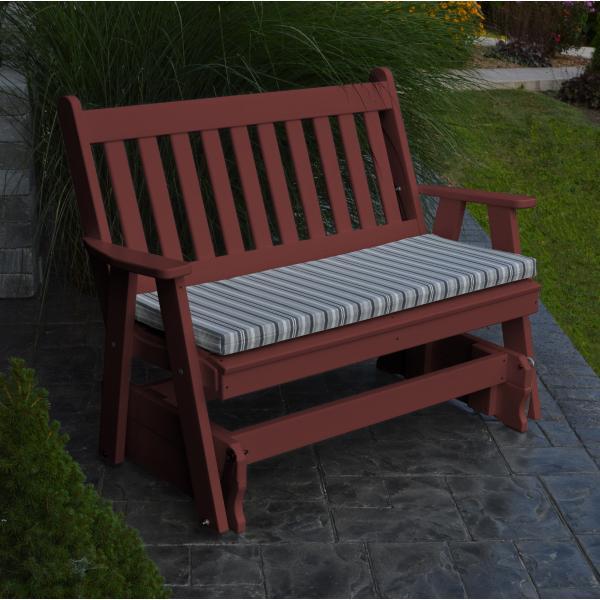 Poly Traditional English Glider Outdoor Glider