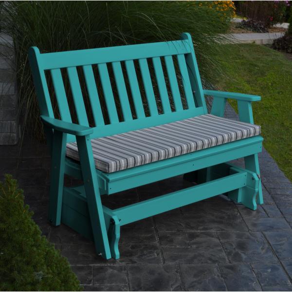 Poly Traditional English Glider Outdoor Glider