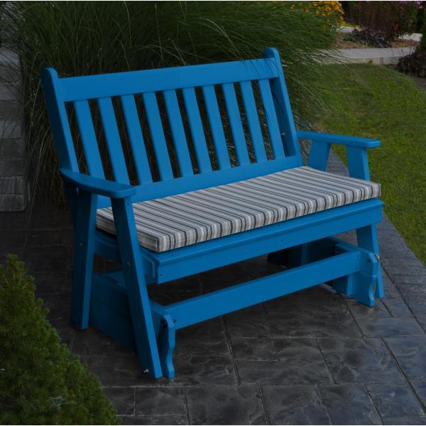 Poly Traditional English Glider Outdoor Glider
