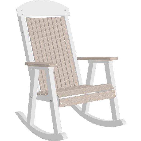 Porch Rocker Rocker Chair Birch &amp; White