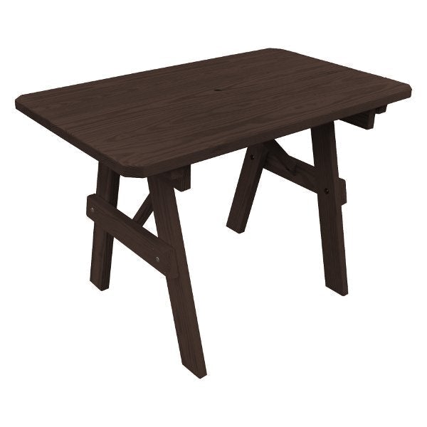 Pressure Treated Pine Traditional Table Outdoor Table