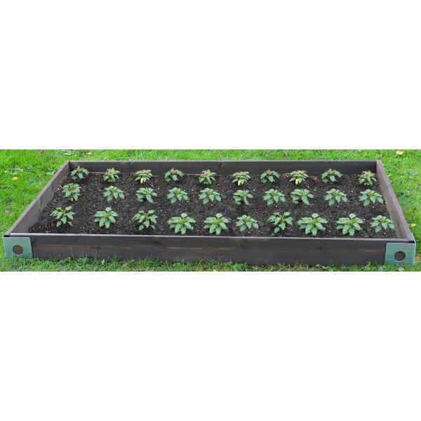 Raised Garden Bed w Decorativ e Corners Garden Bed