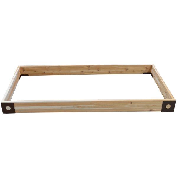 Raised Garden Bed w Decorativ e Corners Garden Bed