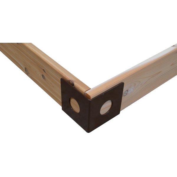 Raised Garden Bed w Decorativ e Corners Garden Bed
