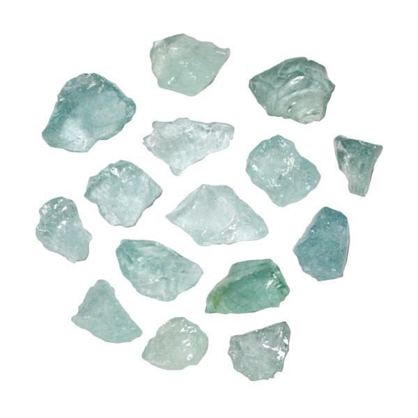 Recycled Fire Glass Fire Glass Aqua