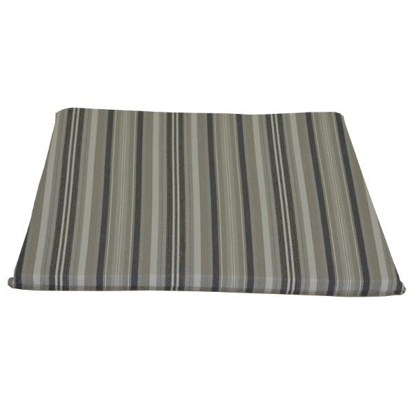 Rocker Seat Cushion Cushions &amp; Pillows Gray Stripe