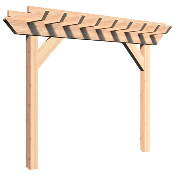 Rough Cut Cedar Monterrey Pergola