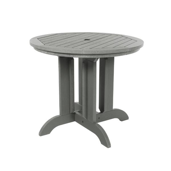 Round Diameter Outdoor Dining Table Dining Table 36" / Coastal Teak