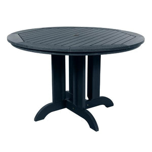 Round Diameter Outdoor Dining Table Dining Table 48" / Federal Blue