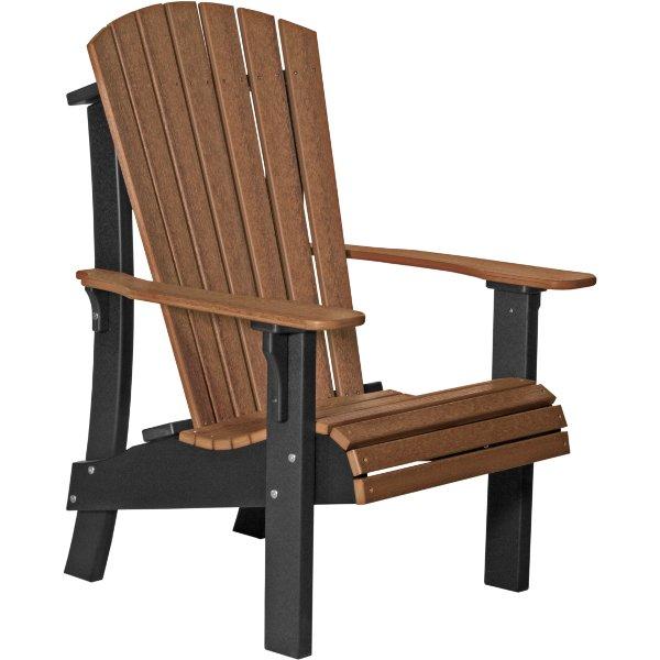 Royal Adirondack Chair Adirondack Chair Antique Mahogany &amp; Black