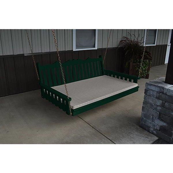 Royal English Yellow Pine Swing Bed Size 6ft - The Charming Bench Company