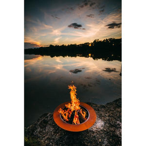 Saturn w/lid Fire Pit
