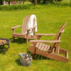 Set of Two Highwood Hamilton Folding and Reclining Adirondack Chairs Adirondack Chair