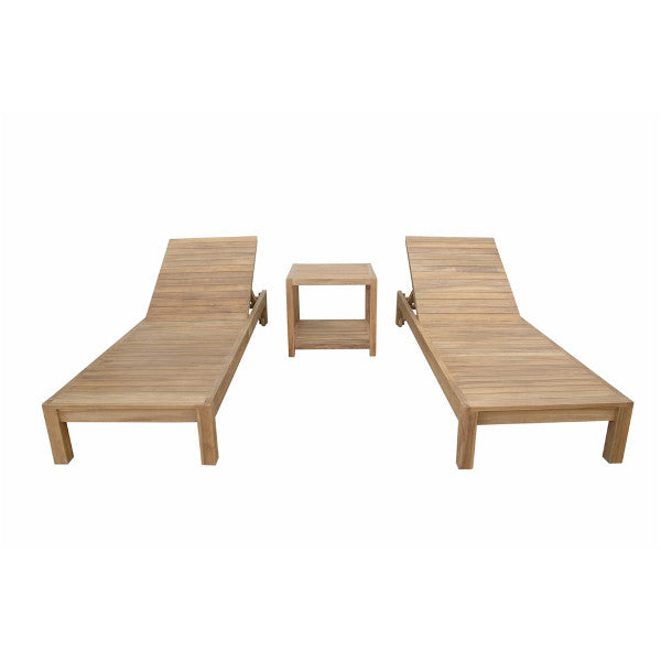South Bay Glenmore 3-Pieces Lounger Set Lounge Chair