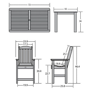 Springville 7pc Counter Dining Set Dining Set