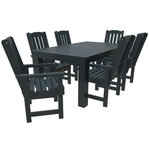Springville 7pc Dining Set Dining Set 42x72 / Federal Blue