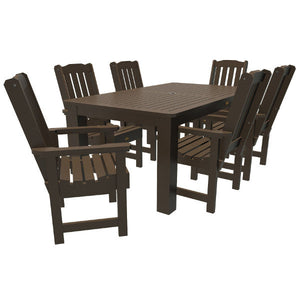 Springville 7pc Dining Set Dining Set 42x72 / Weathered Acorn