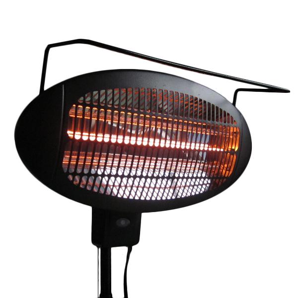 Tall Adjustable Height Free Standing Electric Patio Heater Patio Heater