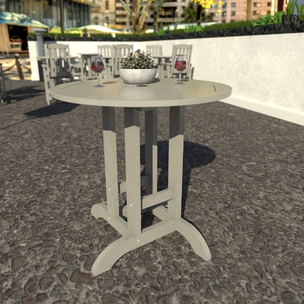 The Sequoia Professional Commercial Grade 36 inch Round Counter Height Bistro Dining Table Dining Table