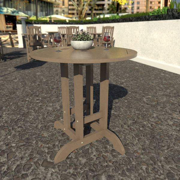 The Sequoia Professional Commercial Grade 36 inch Round Counter Height Bistro Dining Table Dining Table