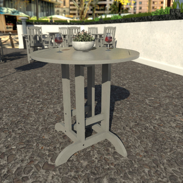 The Sequoia Professional Commercial Grade 36 inch Round Counter Height Bistro Dining Table Dining Table