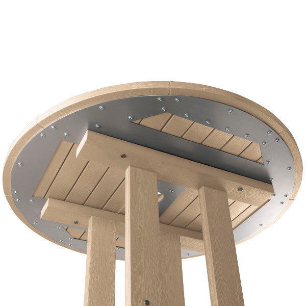 The Sequoia Professional Commercial Grade 36 inch Round Counter Height Bistro Dining Table Dining Table