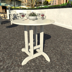 The Sequoia Professional Commercial Grade 36 inch Round Counter Height Bistro Dining Table Dining Table