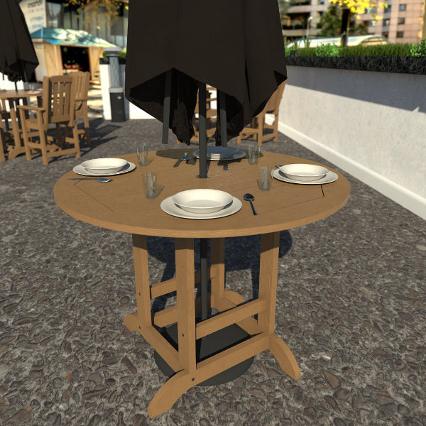 The Sequoia Professional Commercial Grade 48 inch Round Counter Height Dining Table Dining Table
