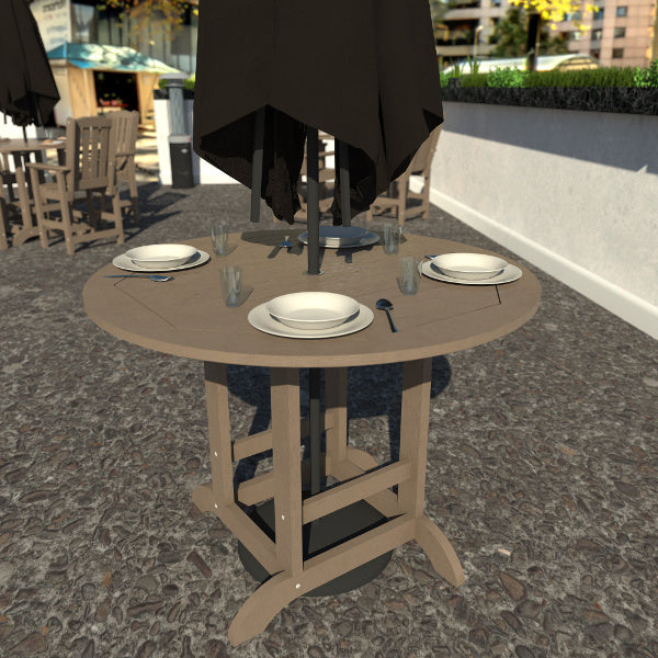 The Sequoia Professional Commercial Grade 48 inch Round Counter Height Dining Table Dining Table