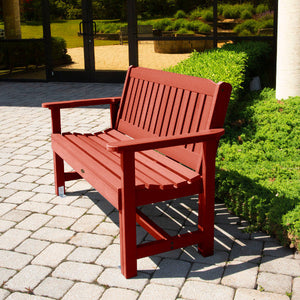 The Sequoia Professional Commercial Grade Exeter 4' Garden Bench Garden Bench