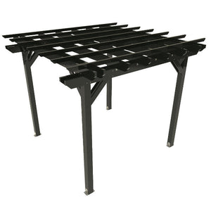 The Sequoia Professional Commercial Grade Ridgecrest 10 x 10 Pergola Pergola Black