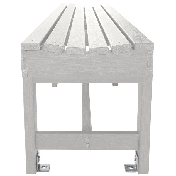 The Sequoia Professional Commercial Grade Weldon 4ft Backless Picnic Bench Picnic Bench