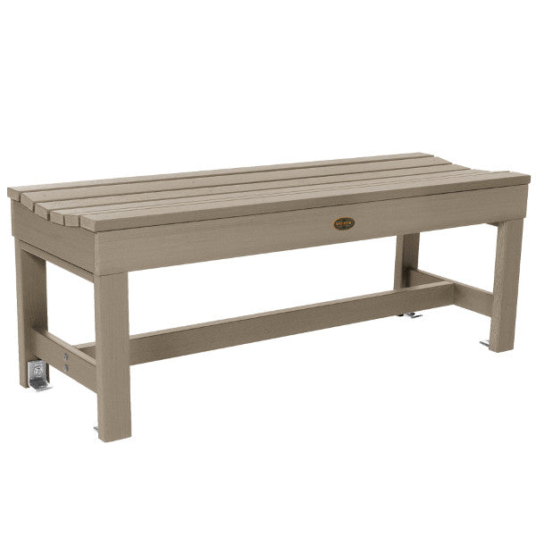 The Sequoia Professional Commercial Grade Weldon 4ft Backless Picnic Bench Picnic Bench