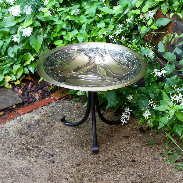 Three Hares Birdbath Birdbath