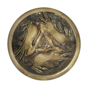 Three Hares Birdbath Birdbath