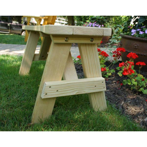Treated Pine Curved Bench