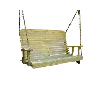 Treated Pine High Crossback Porch Swing
