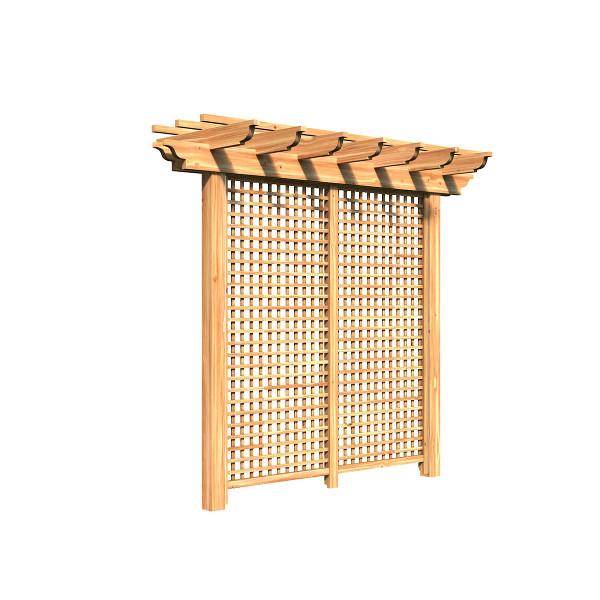 Treated Pine Monterrey Pergola with Lattice Pergola