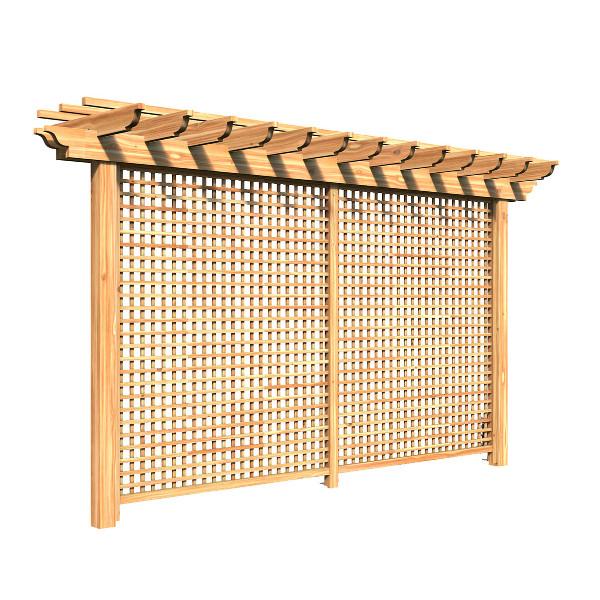 Treated Pine Monterrey Pergola with Lattice Pergola
