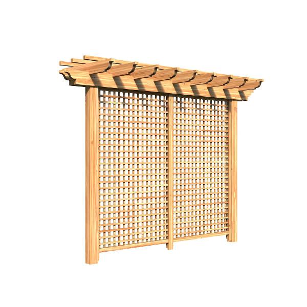 Treated Pine Monterrey Pergola with Lattice Pergola