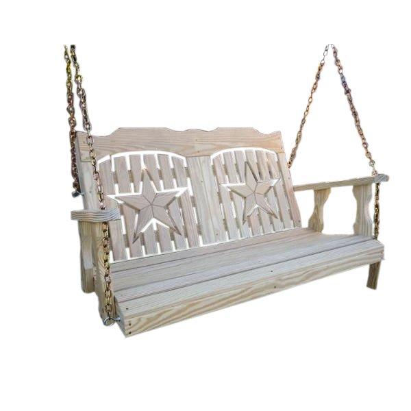Treated Pine Starback Porch Swing Outdoor Bench