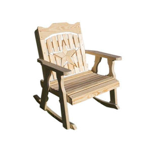 Treated Pine Starback Rocker Rocking Chair