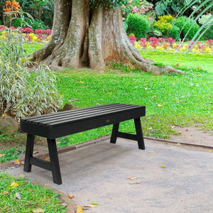 USA Weatherly Backless Picnic Bench Picnic Bench