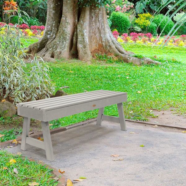 USA Weatherly Backless Picnic Bench Picnic Bench