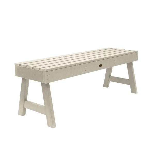 USA Weatherly Backless Picnic Bench Picnic Bench 4ft / Whitewash