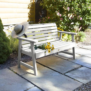 USA Weatherly Synthetic Wood Garden Bench Garden Bench